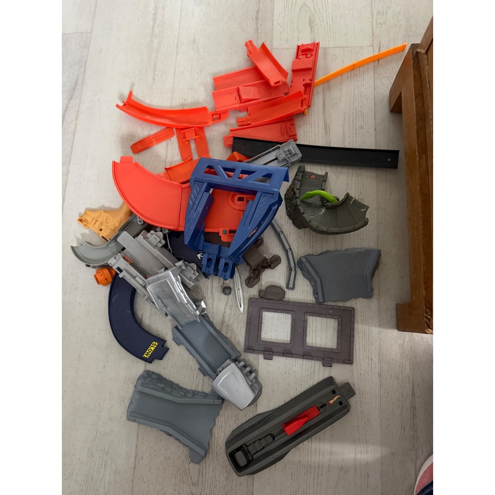 VINTAGE Hot Wheels Race Track Replacement Parts Lot Kids One Size Multi Good